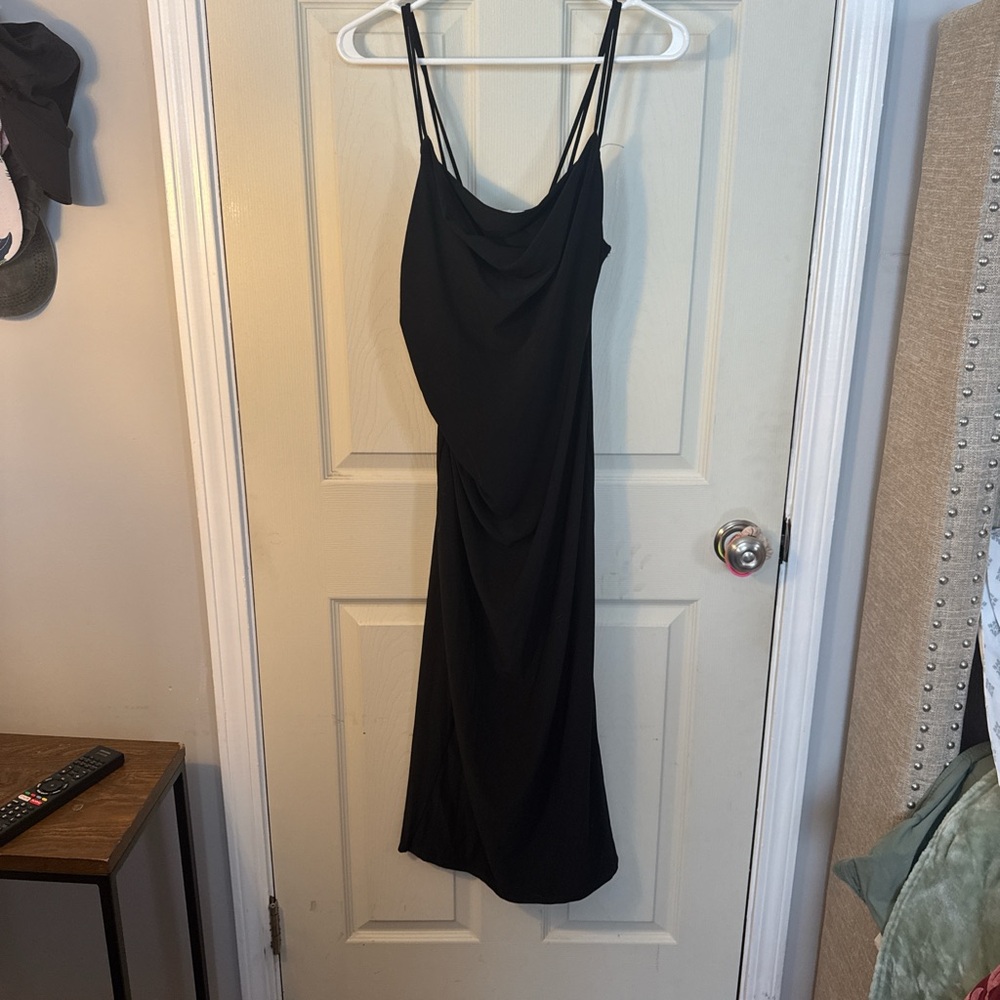 Zara black dress